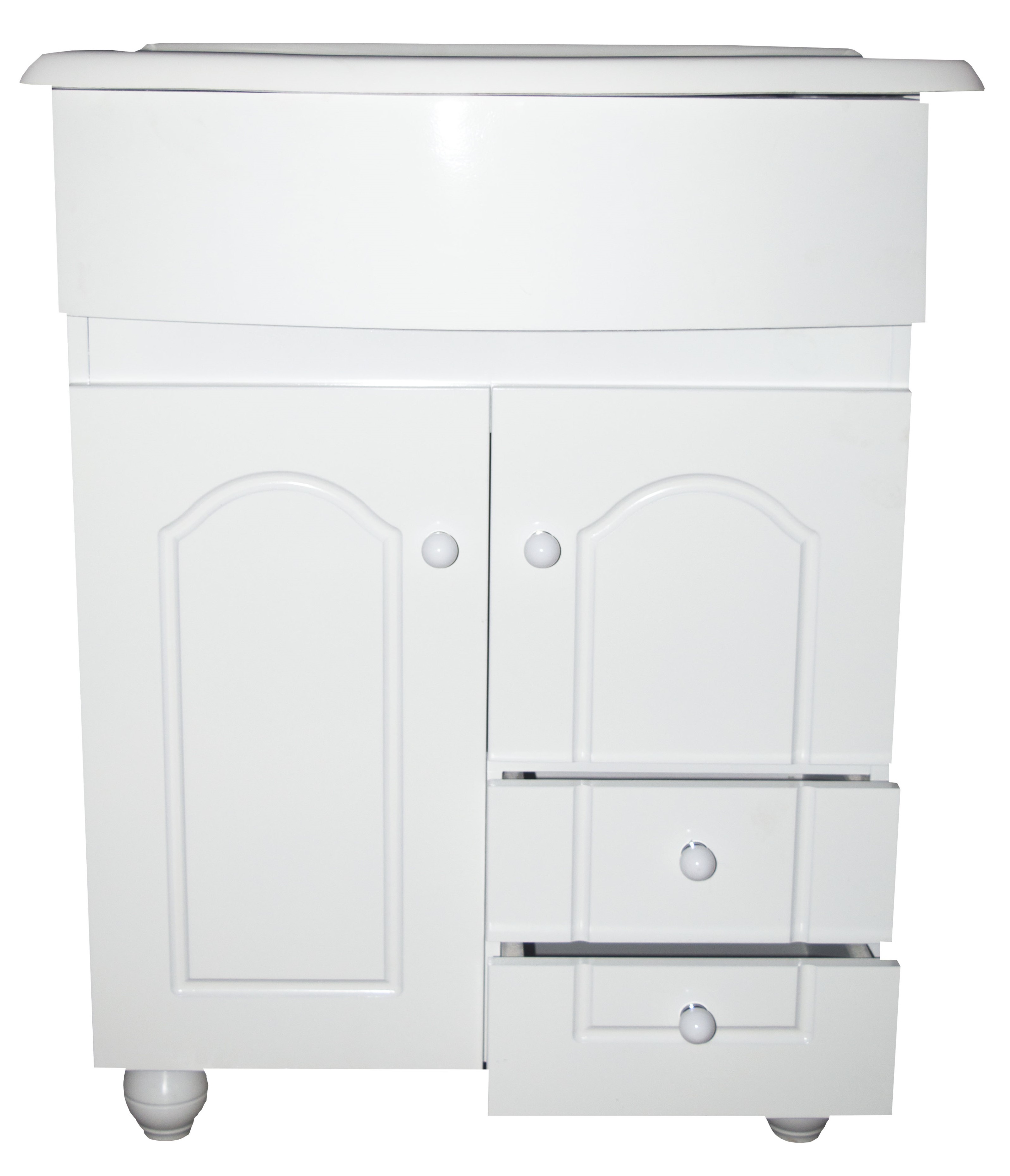 Vanitory 2 puertas 2 cajones 0.60 mts